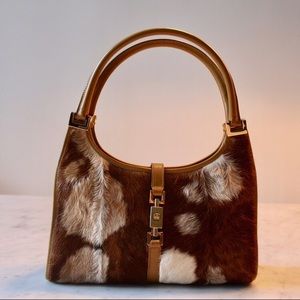 Gucci Jackie Pony Horse Bag